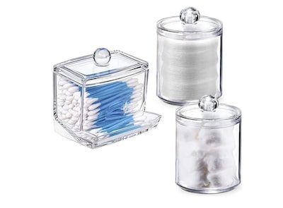 Foto 1 | Xtellar Elegante Juego De 3 Cajas De Almacenamiento Para Brochas Cosméticas, Con Tapa