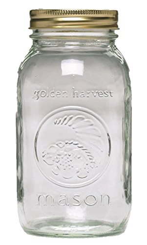 Foto 2 pulgar | Mason Jars Ball Golden Harvest Vintage Fruit  1 Litro (paquete De 12) - Venta Internacional.