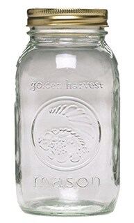 Foto 1 | Mason Jars Ball Golden Harvest Vintage Fruit 1 Litro (paquete De 12) - Venta Internacional.