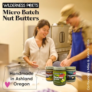 Foto 4 | Manteca De Nueces De Macadamia Wilderness Poets Vegana Tarro De Vidrio De 240 Ml - Venta Internacional.