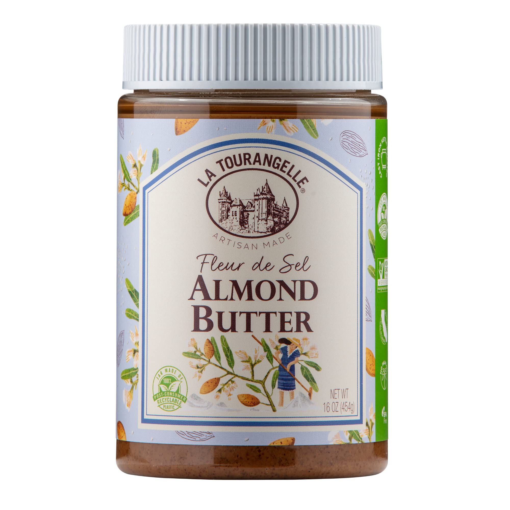 Foto 1 | Mantequilla De Almendras La Tourangelle Fleur De Sel 473ml - Venta Internacional.