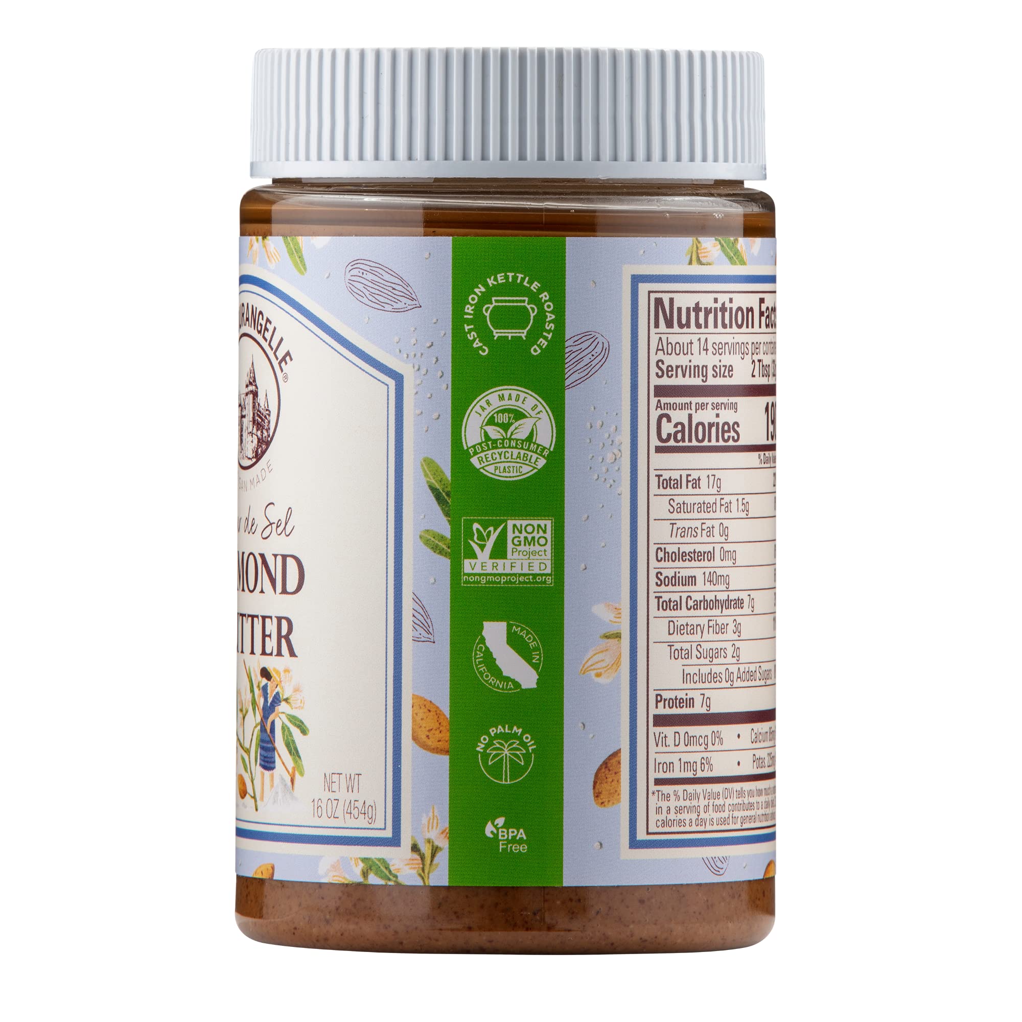 Foto 4 pulgar | Mantequilla De Almendras La Tourangelle Fleur De Sel 473ml - Venta Internacional.