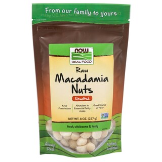 Foto 1 | Nueces De Macadamia Now Foods Crudas Sin Sal 227 G - Venta Internacional.