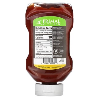 Foto 2 | Ketchup Primal Kitchen A Tad Sweet Endulzado Con Miel 75 Ml - Venta Internacional.