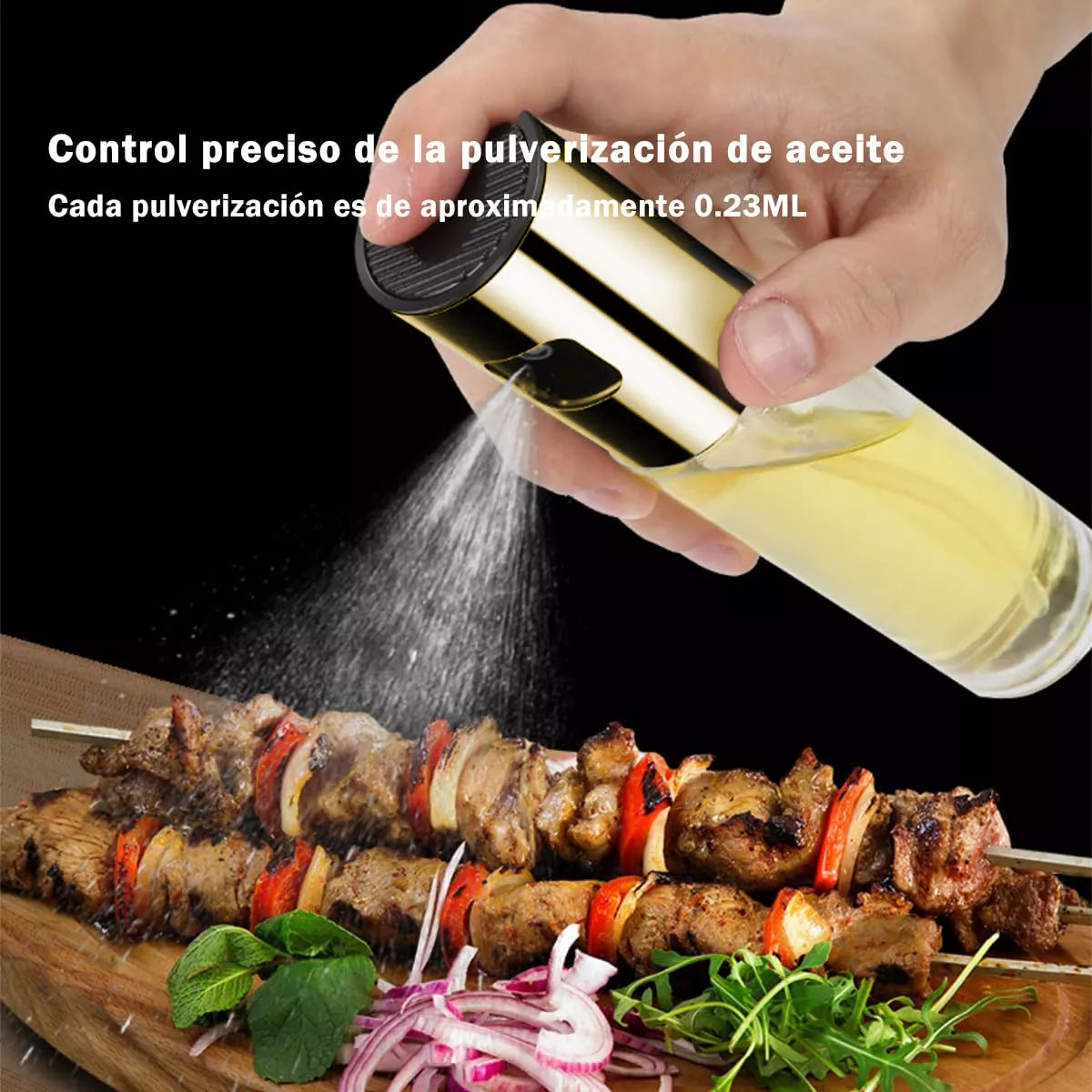 Foto 6 pulgar | Dispensador De Aceite Color Dorado Para Uso Doméstico Y Profesional