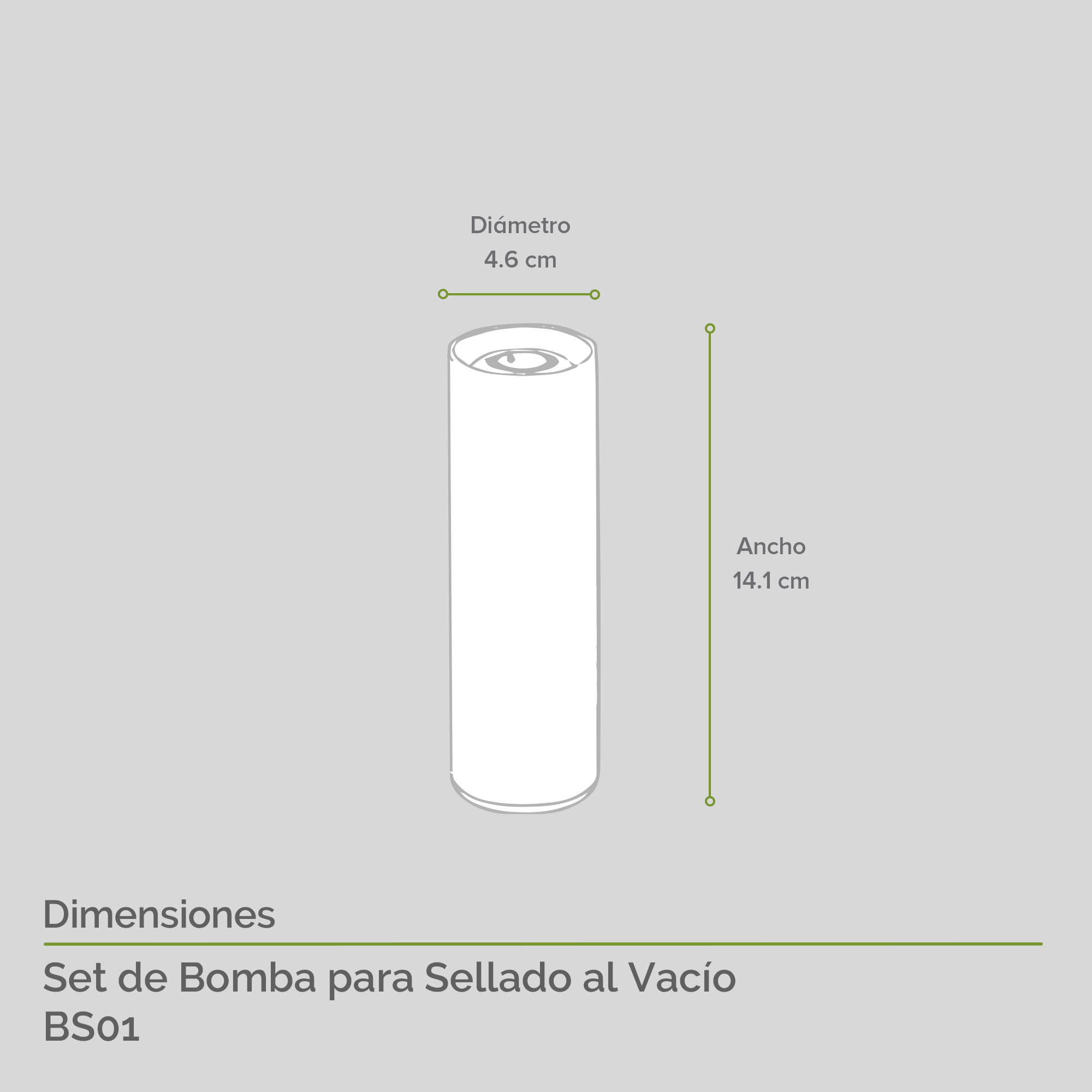 Foto 4 pulgar | Bomba Sellado Al Vacio Eléctrica Con 2 Recipientes Y 20 Bolsas Avera Bs01 - Color Blanco