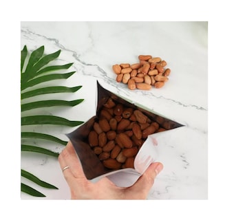 Foto 4 | Bolsas Metalizadas 1kg Para Café Semillas Alimentos Polvos Plata