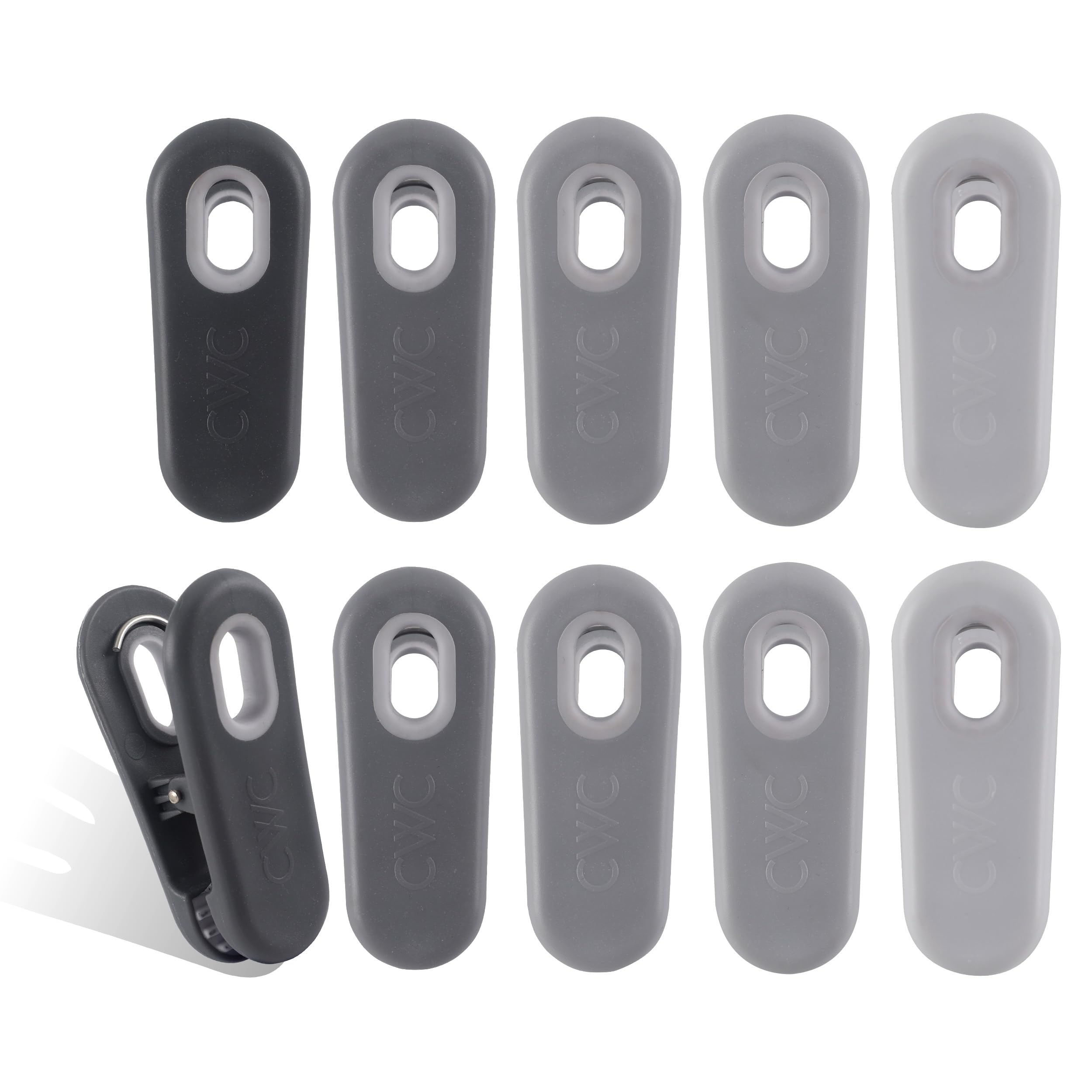 Clips Para Bolsas Cook With Color, 10 Unidades, Para Almacenar Alimentos, Sellados Herméticamente - Venta Internacional