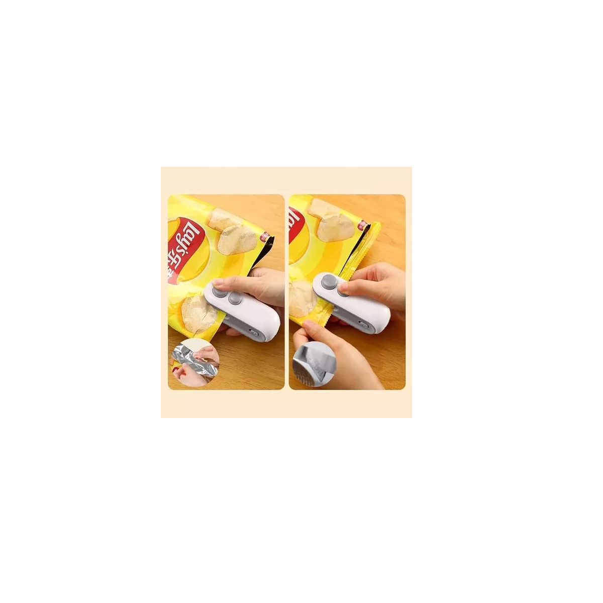 Foto 3 pulgar | Máquina para Sellar  Bolsas para Snacks/Alimentos Eo Safe Imports Esi-18126 Blanco