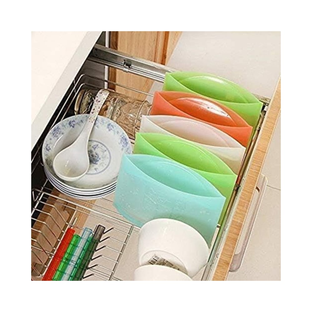 Foto 4 pulgar | Bolsa De Silicona Reutilizable De 1000 Ml - Venta Internacional.