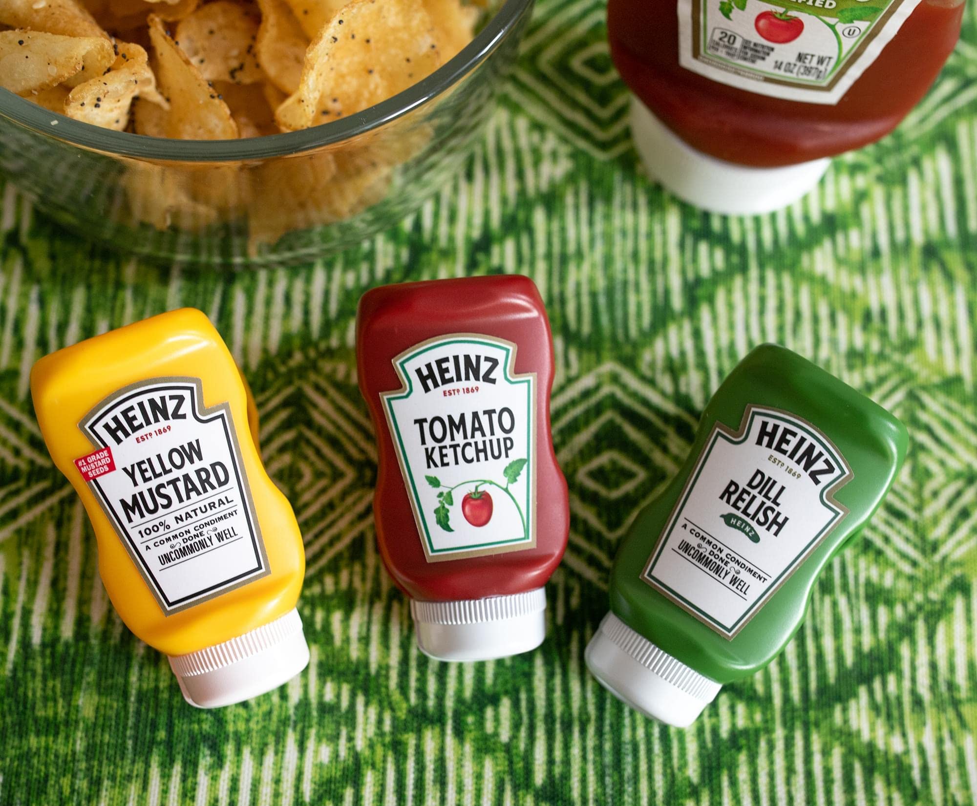 Foto 7 pulgar | Paquete De 3 Botellas De Plástico Chip Clips Heinz Para Pícnic - Venta Internacional.
