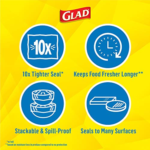 Foto 4 | Envoltorio Plástico Para Alimentos Glad Press'n Seal, Rollo  - Venta Internacional.