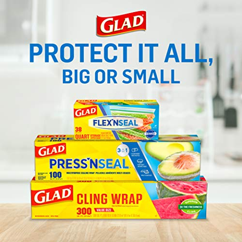 Foto 6 | Envoltorio Plástico Para Alimentos Glad Press'n Seal, Rollo  - Venta Internacional.