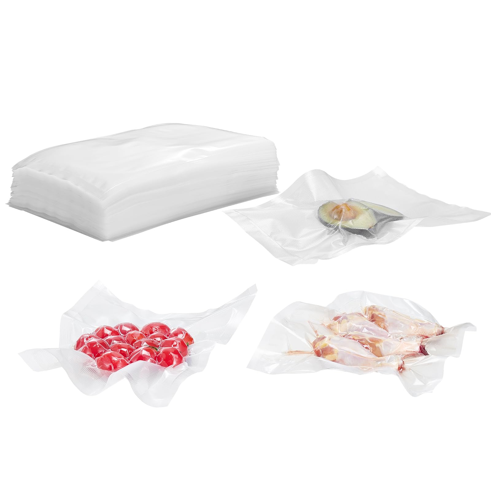Bolsas Selladoras Al Vacío Vevor, 20 X 30 Cm, 200 Unidades, Food Saver - Venta Internacional.