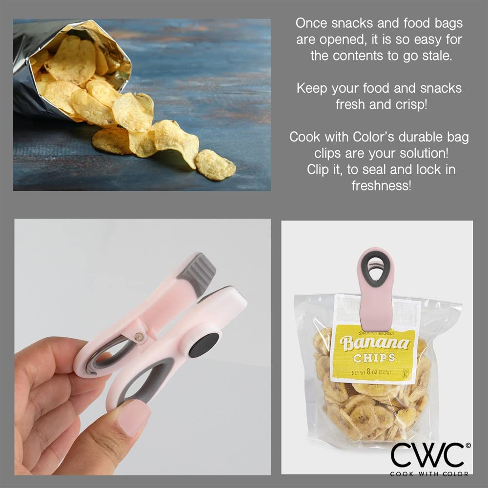 Foto 7 pulgar | Clips para Almacenar Alimentos 10 Piezas - Venta Internacional