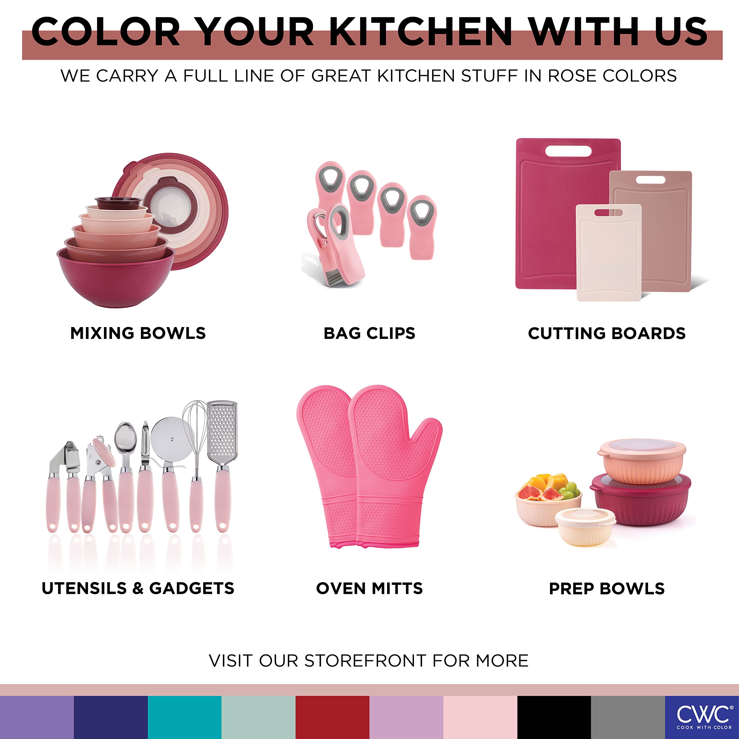 Foto 7 | Clips para Almacenar Alimentos 10 Piezas - Venta Internacional