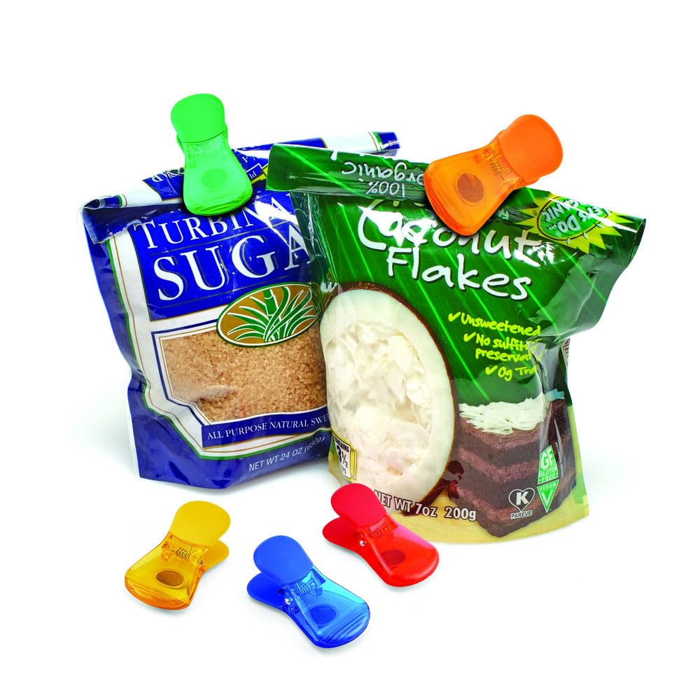 Foto 4 | Juego De Clips Para Bolsas Farberware Heavy Duty, 6 Piezas, Colores Surtidos - Venta Internacional.