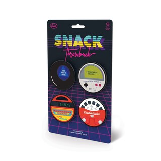 Foto 1 | Clips Para Bolsas Originales Fred Snack Throwback, Varios (juego De 4) - Venta Internacional.