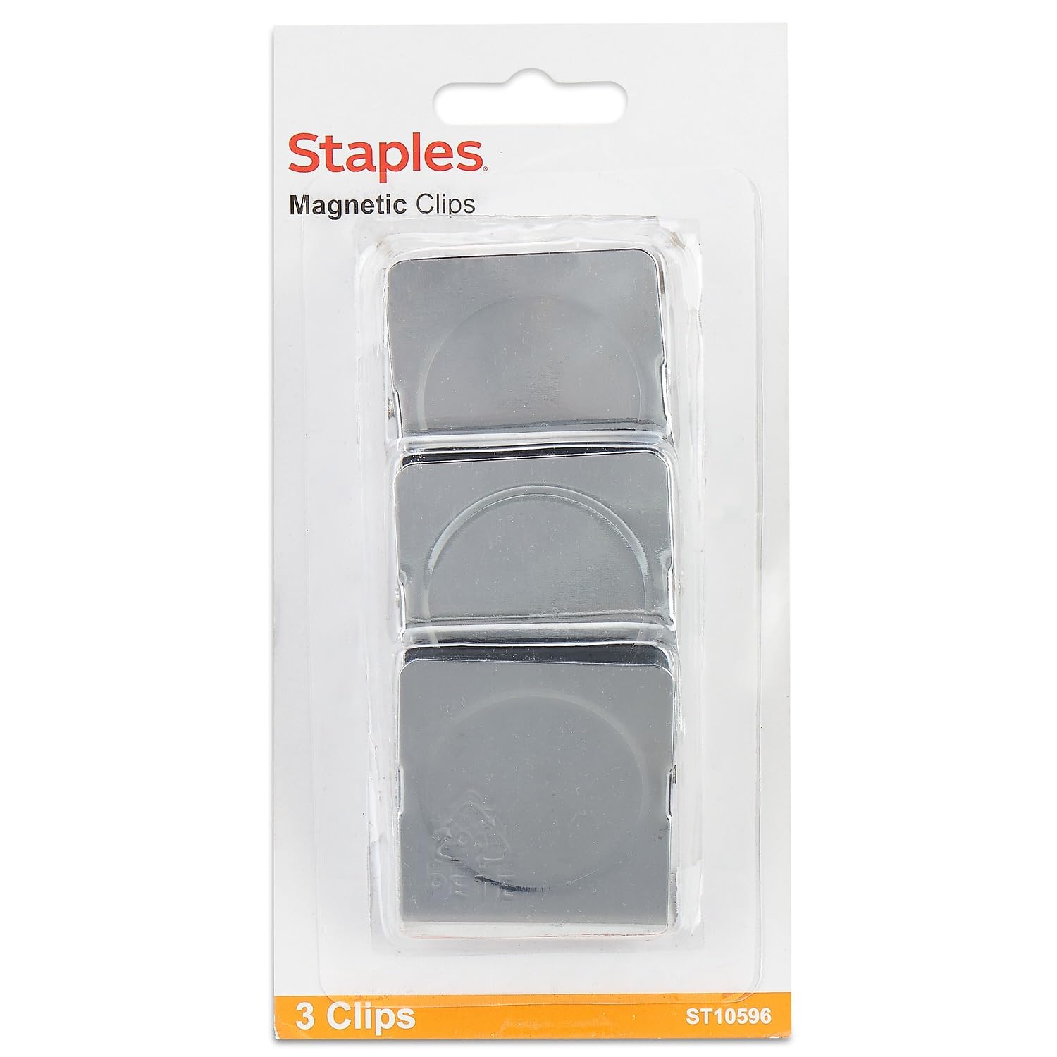 Foto 1 | Clip Magnético Staples 392735 Cuadrado, Tamaño Mediano, Paquete De 3 - Venta Internacional.