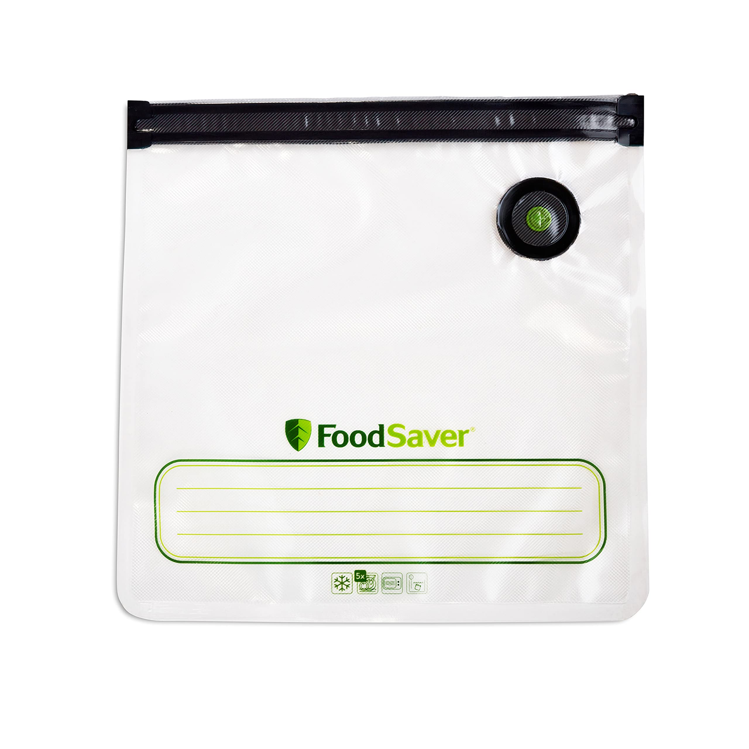 Foto 1 | Bolsas Con Cierre Al Vacío Foodsaver  Reutilizables  Tamaño Galón (paquete De 8) - Venta Internacional.