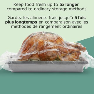Foto 2 | Bolsas Selladoras Al Vacío Foodsaver Para Artículos Extra Grandes De 2 X 28 Cm X 5 M - Venta Internacional.