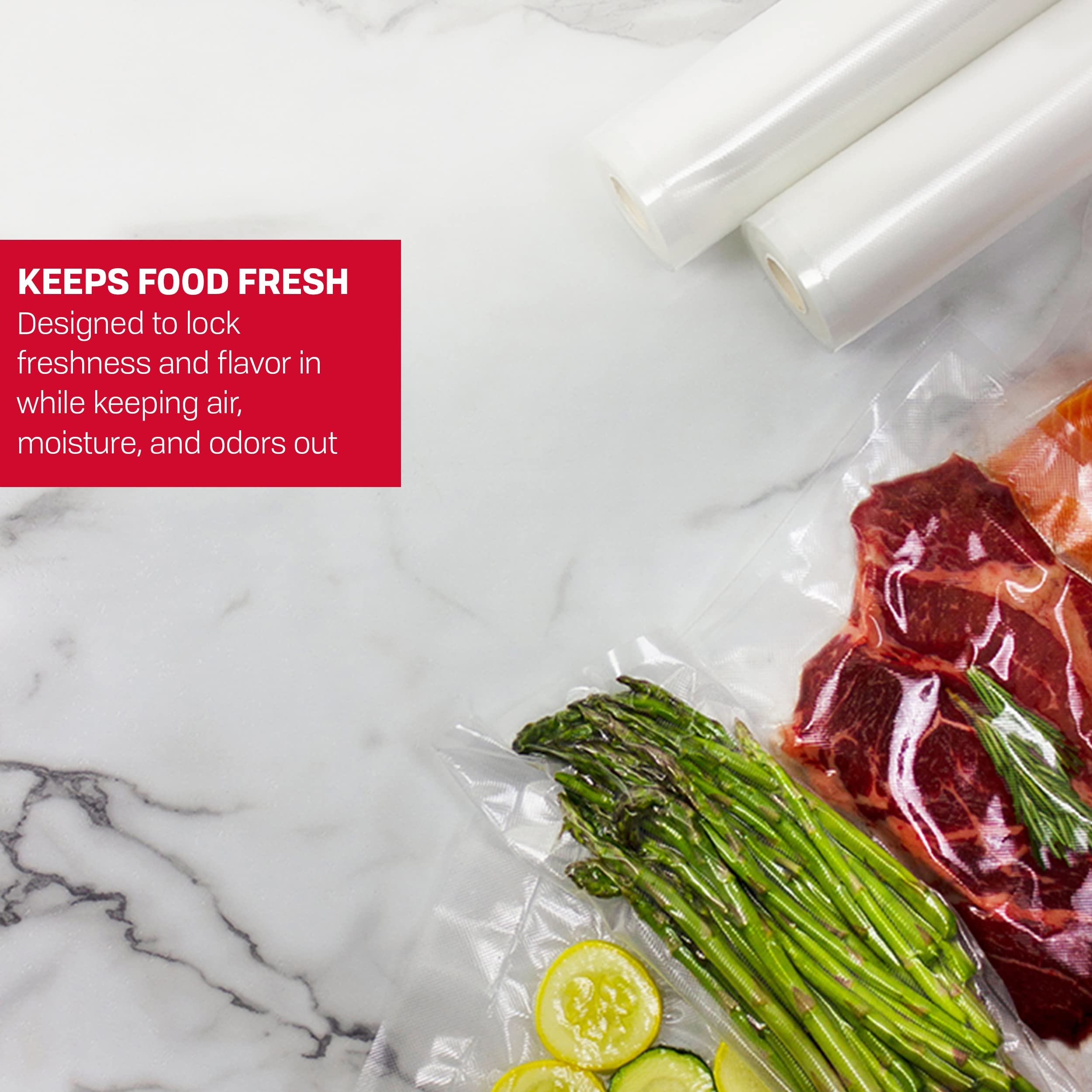 Foto 4 pulgar | Bolsas Selladoras Al Vacío Nesco De 20 X 50 Cm Para Sous Vide O Preparación De Comidas - Venta Internacional.