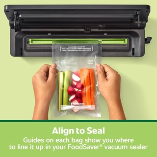 Foto 3 | Bolsas Selladas Al Vacío Foodsaver Pint Precortadas Paquete De 27 - Venta Internacional.
