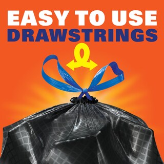 Foto 5 | Bolsas De Basura Hefty Ultra Strong 30 Galones 50 Bolsas Negras - Venta Internacional.