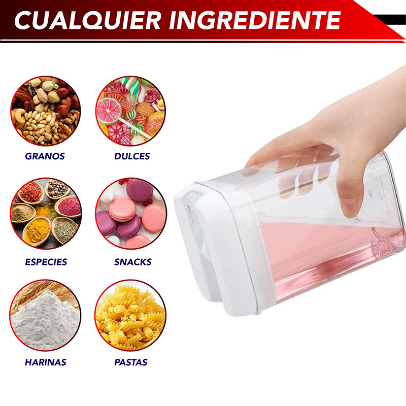 Foto 5 pulgar | Recipientes con Tapas Herméticas Rd Royal Cook para Almacenar Alimentos/ 7 pz con Etiquetas y Marcador