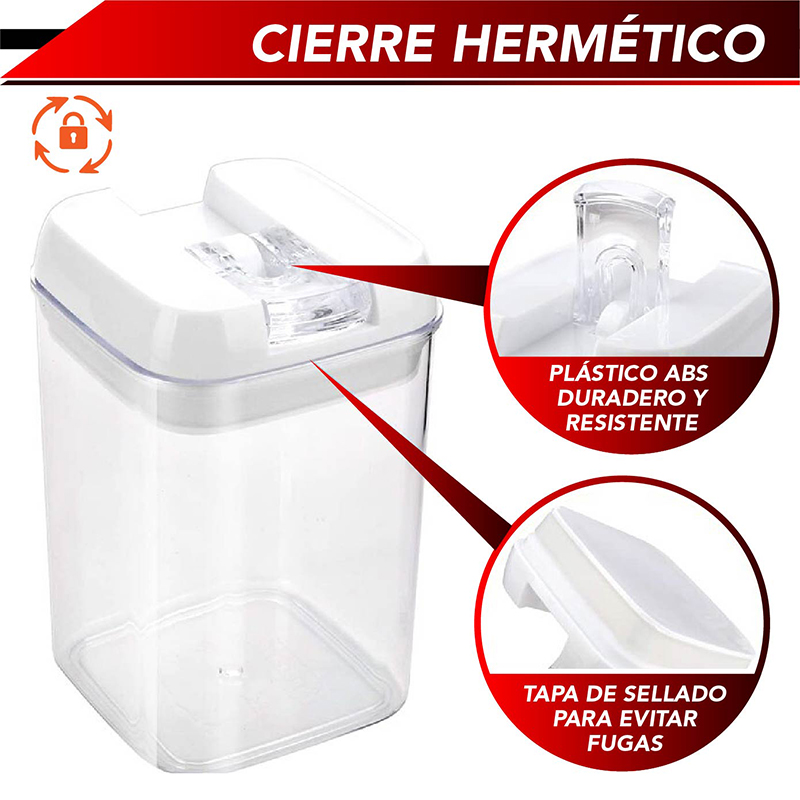 Foto 5 | Recipientes con Tapas Herméticas Rd Royal Cook para Almacenar Alimentos/ 7 pz con Etiquetas y Marcador