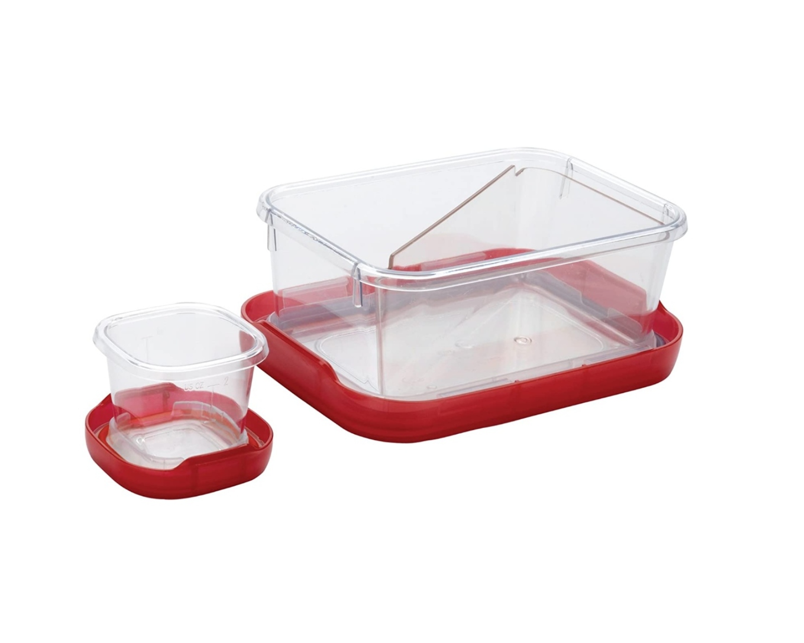 Contenedores Set para Lunch OXO color Transparente