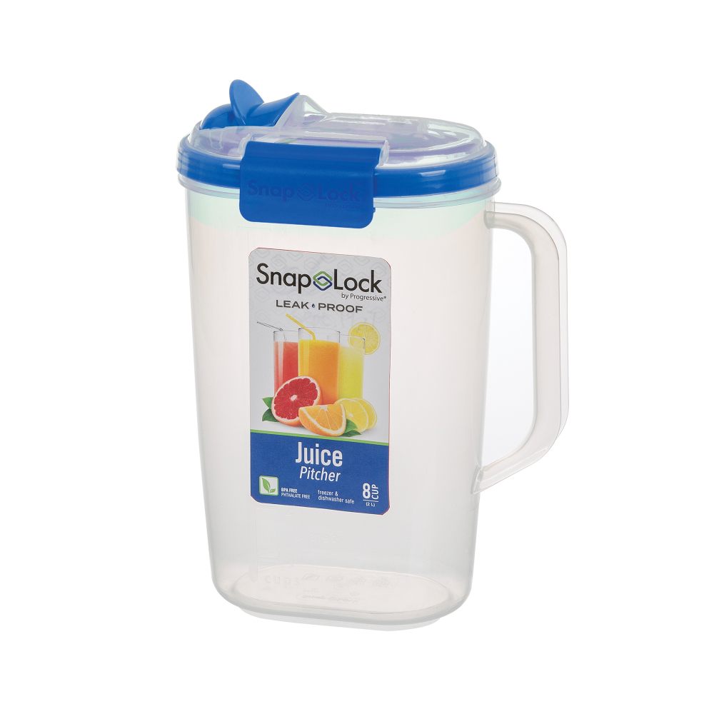 Jarra Hermética con Tapa Para 2 l Progressive Snl-1016b color Verde