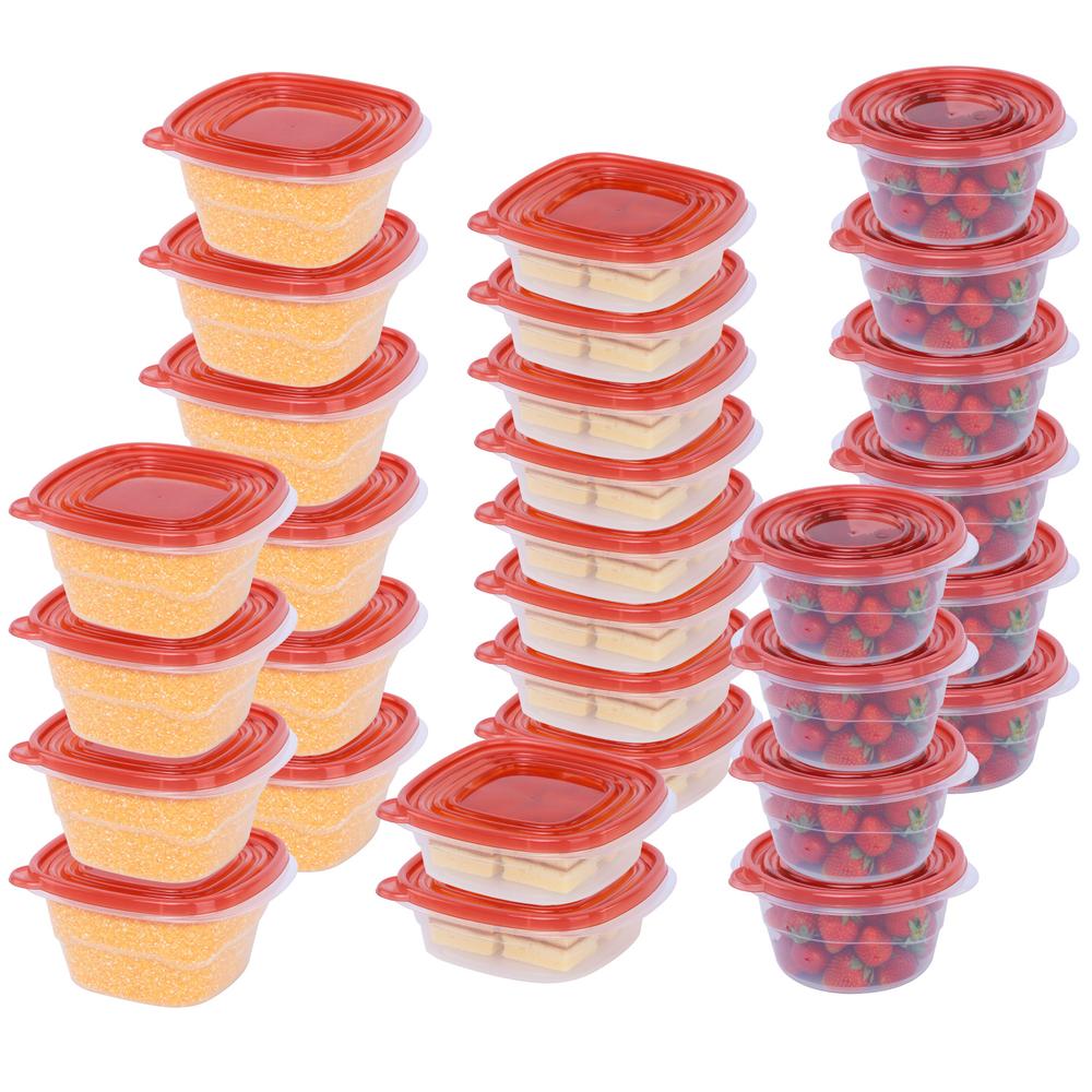 Juego de Contenedores Herméticos ColorHome 30 Piezas