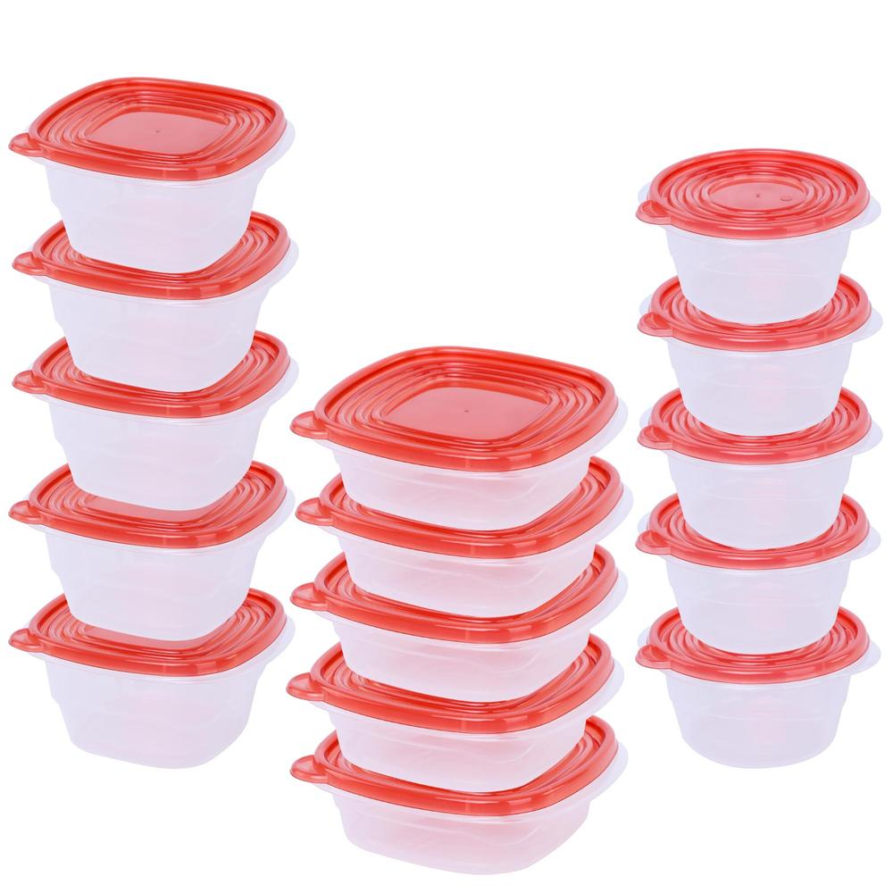 Juego de Contenedores Colorhome de Plástico 15 Piezas