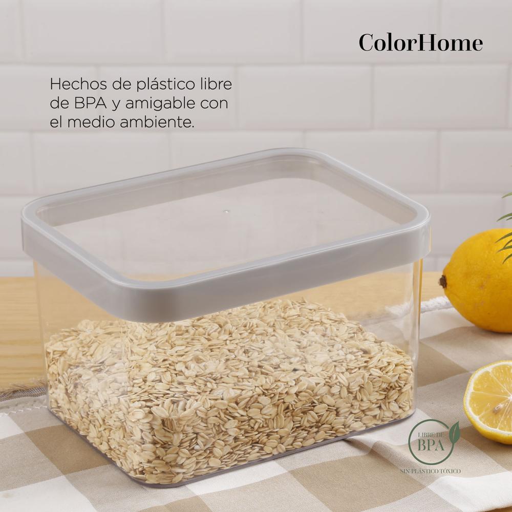 Foto 6 pulgar | Contenedores Herméticos ColorHome de Plástico 10 Piezas