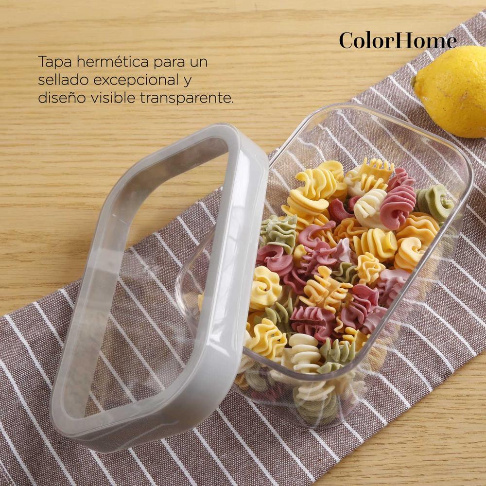Foto 7 pulgar | Contenedores Herméticos ColorHome de Plástico 10 Piezas