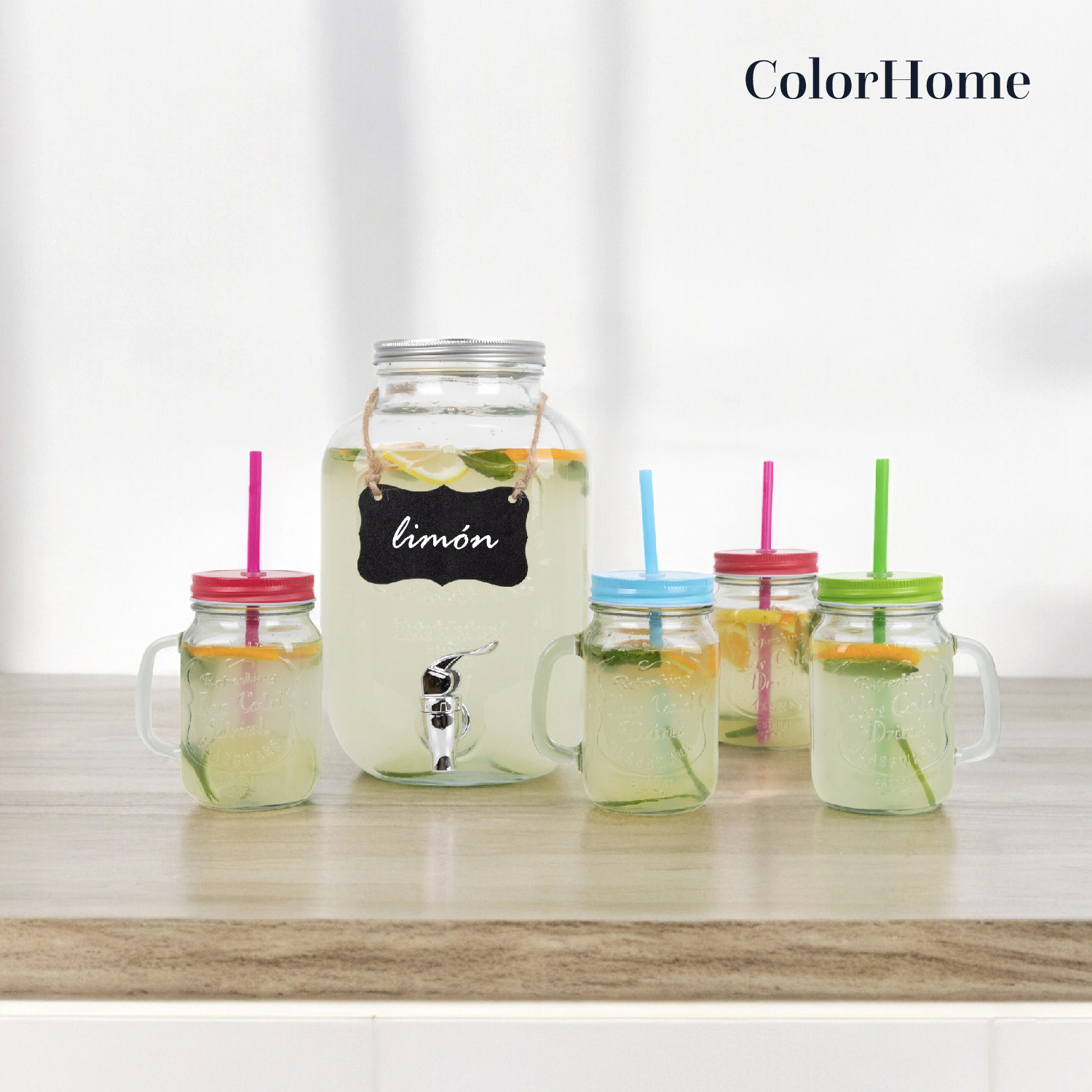 Foto 2 | Dispensador de Bebidas Colorhome 5 L