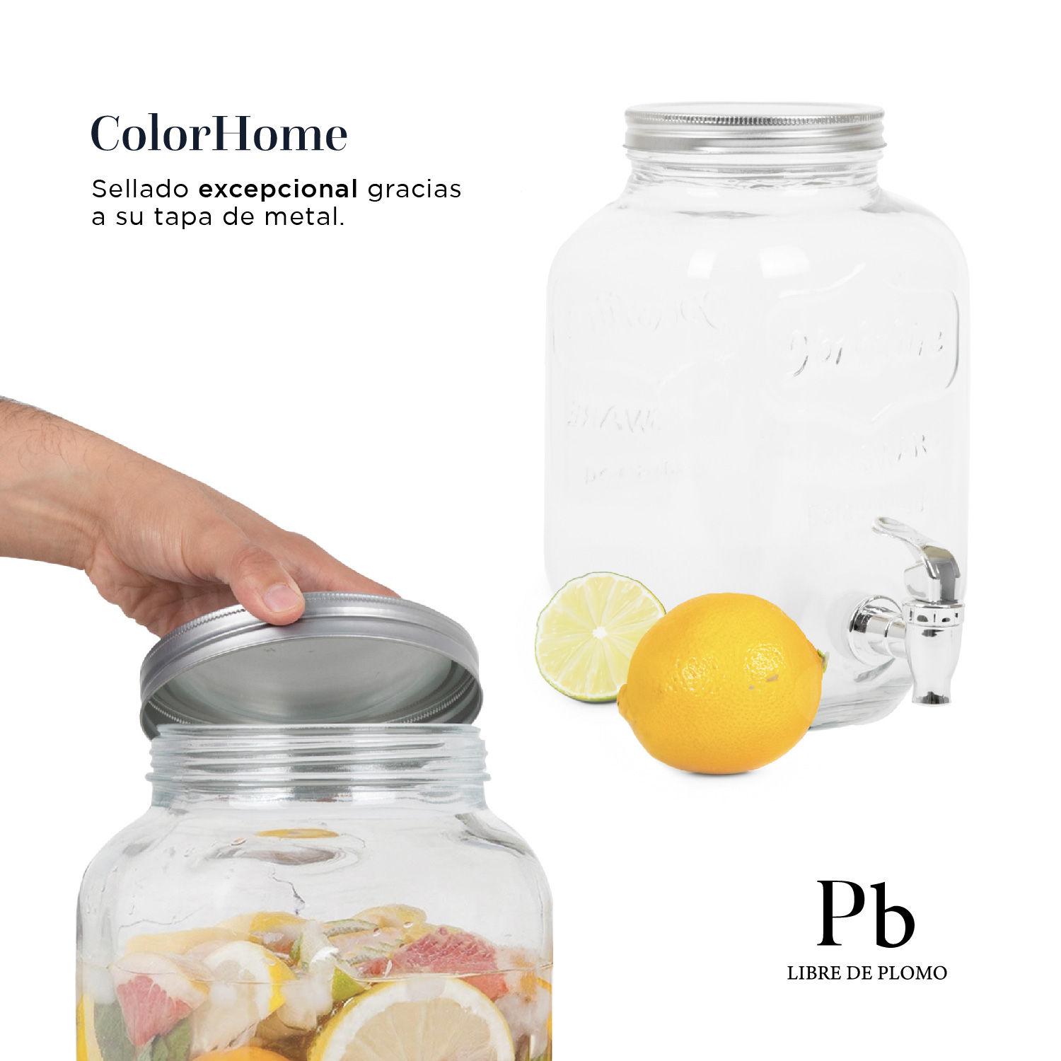 Foto 7 pulgar | Dispensador de Bebidas Colorhome 5 L