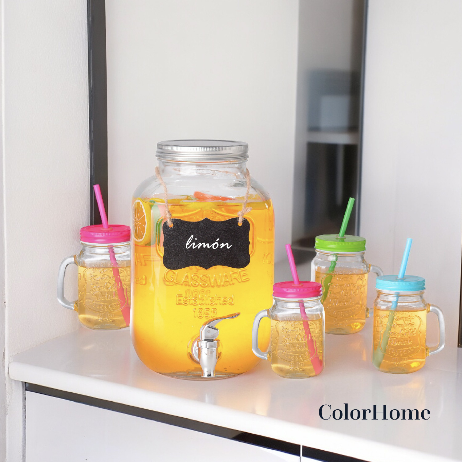 Foto 7 | Dispensador de Bebidas Colorhome 5 L