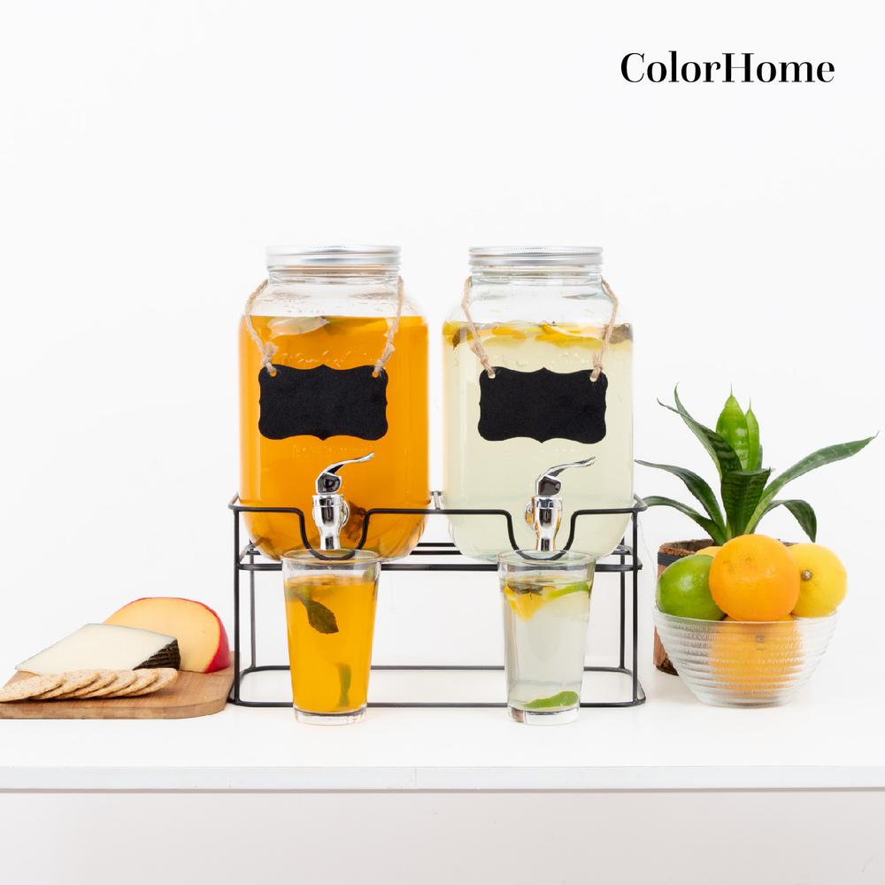 Foto 2 | Dispensador de Bebidas Colorhome 2 Piezas de 4 L