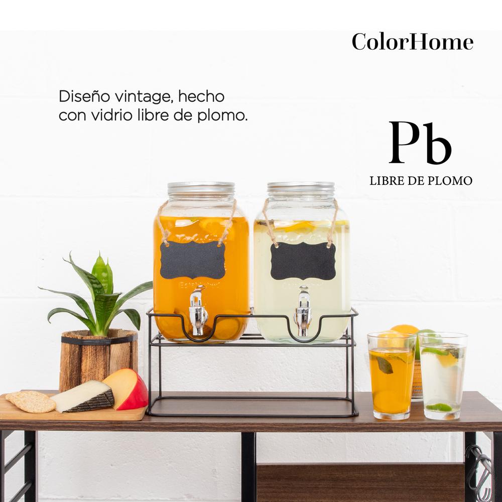 Foto 6 pulgar | Dispensador de Bebidas Colorhome 2 Piezas de 4 L