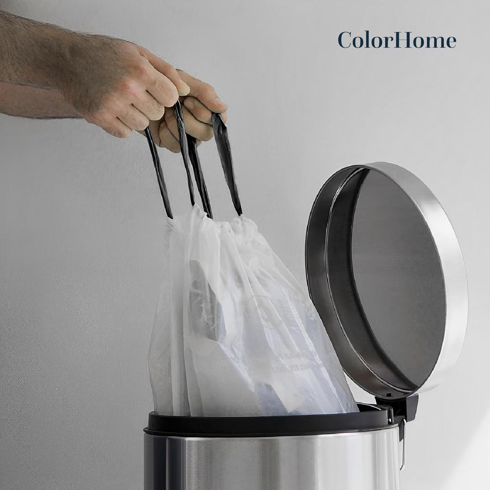 Foto 8 pulgar | Bote de Basura ColorHome de Acero Inoxidable de 20 L