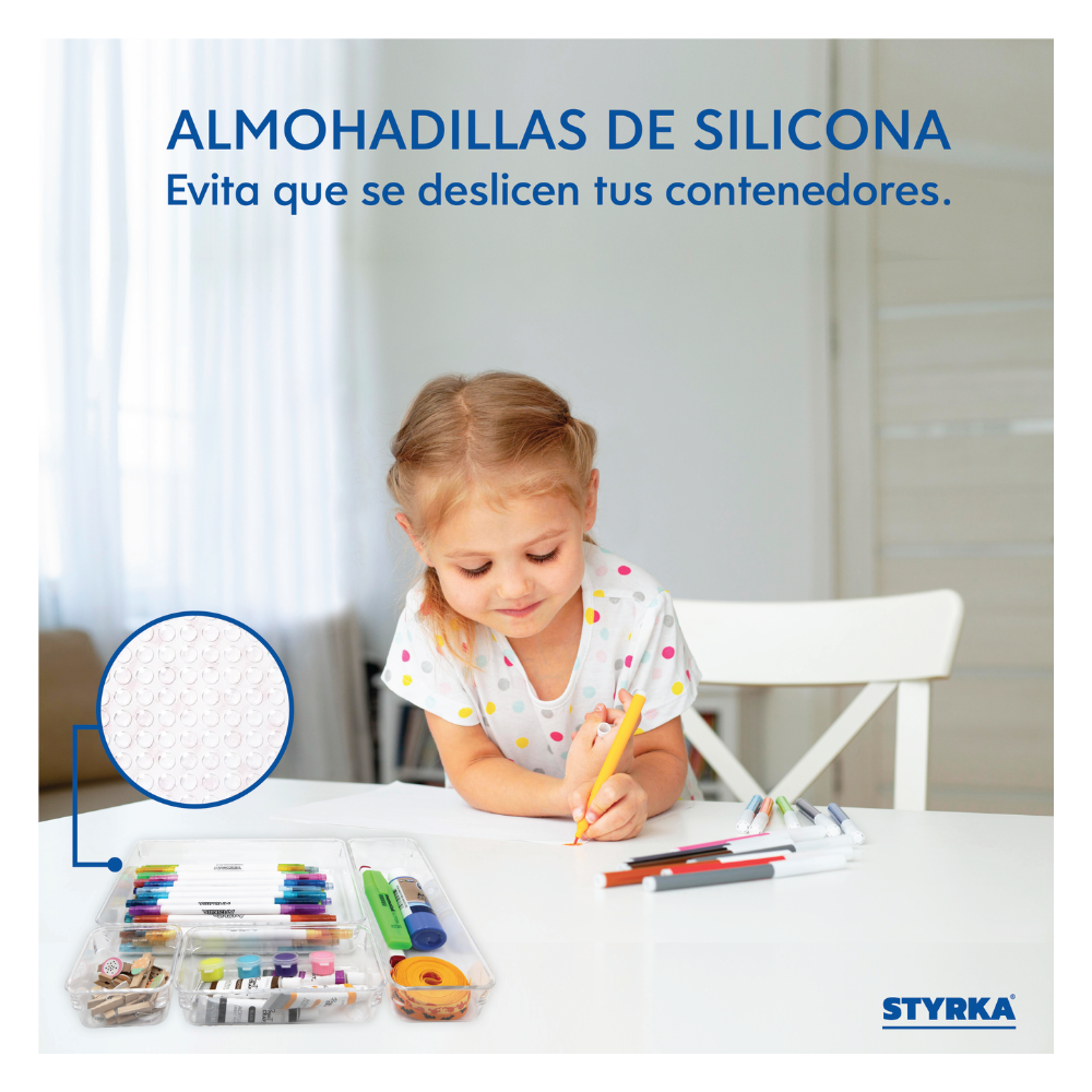 Foto 7 pulgar | Juego De Contenedores De Plástico 25 Piezas Styrka