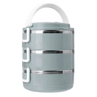 Foto 1 | Lonchera para Alimentos Aquila 3 Niveles Gris
