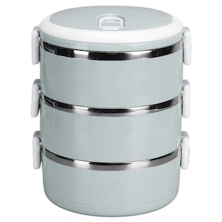 Foto 5 | Lonchera para Alimentos Aquila 3 Niveles Gris