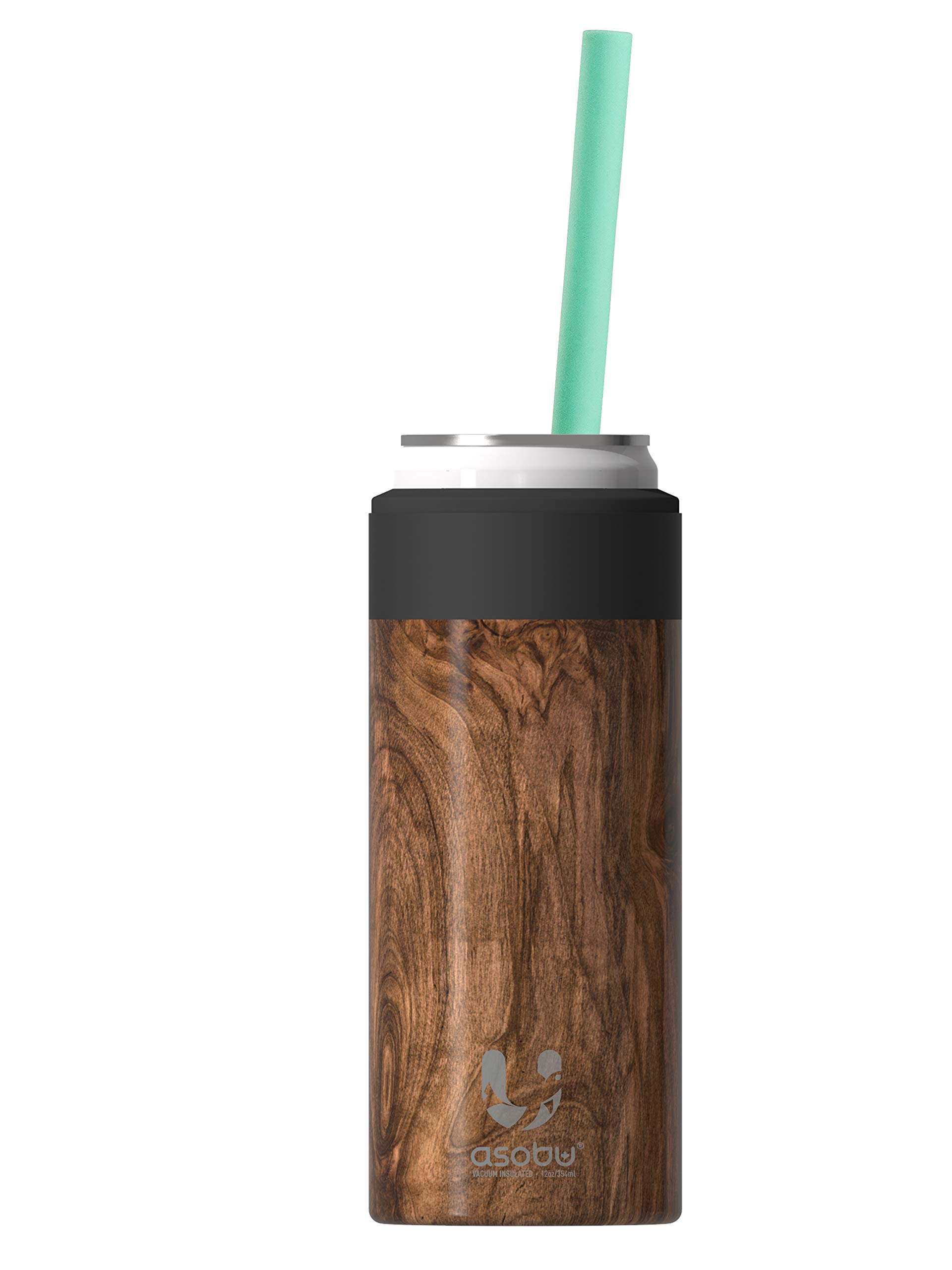 Can Cooler Asobu Skinny, Aislante, Acero Inoxidable, 12 Onzas - Venta Internacional.