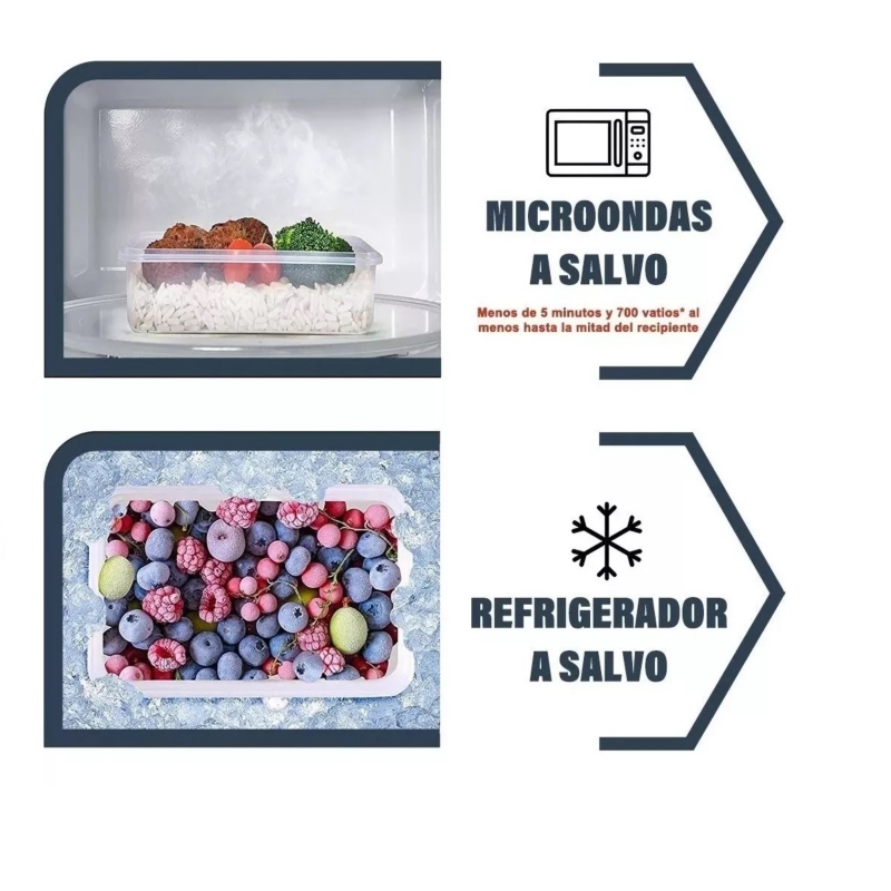 Foto 5 pulgar | Juego De 24 Recipientes Herméticos Para Almacenamiento De 60 Ml A 1000 Ml - Venta Internacional.