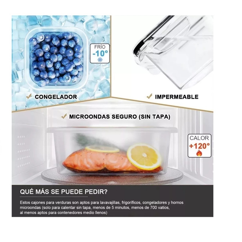 Foto 7 pulgar | Juego De 24 Recipientes Herméticos Para Almacenamiento De 60 Ml A 1000 Ml - Venta Internacional.
