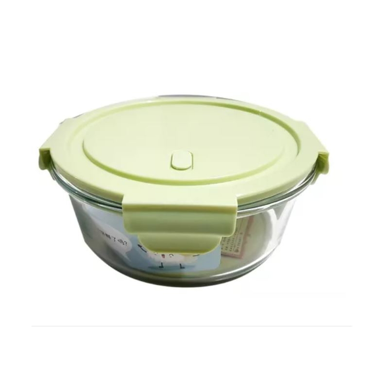 Foto 2 pulgar | Tupperware De Vidrio, 3 Divisiones, 900 Ml, Para Almacenamiento De Alimentos - Venta Internacional.