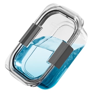 Foto 3 | Contenedores De Almacenamiento De Alimentos Rubbermaid Brilliance 3.2 L, Juego De 5 - Venta Internacional.